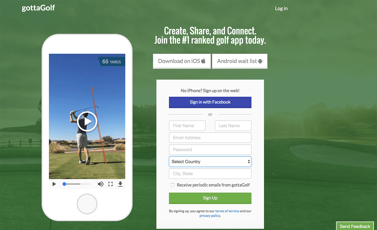 Show Us Your Grails Honorable Mention: GottaGolf