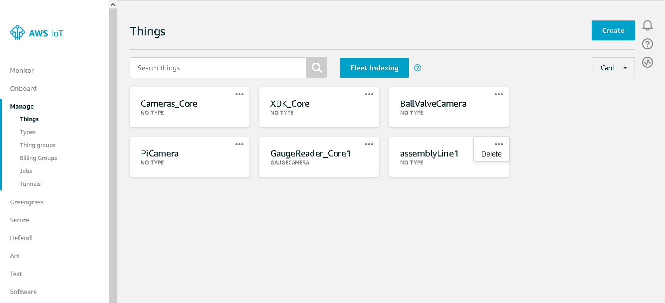 Figure 6. Deleting a Device
