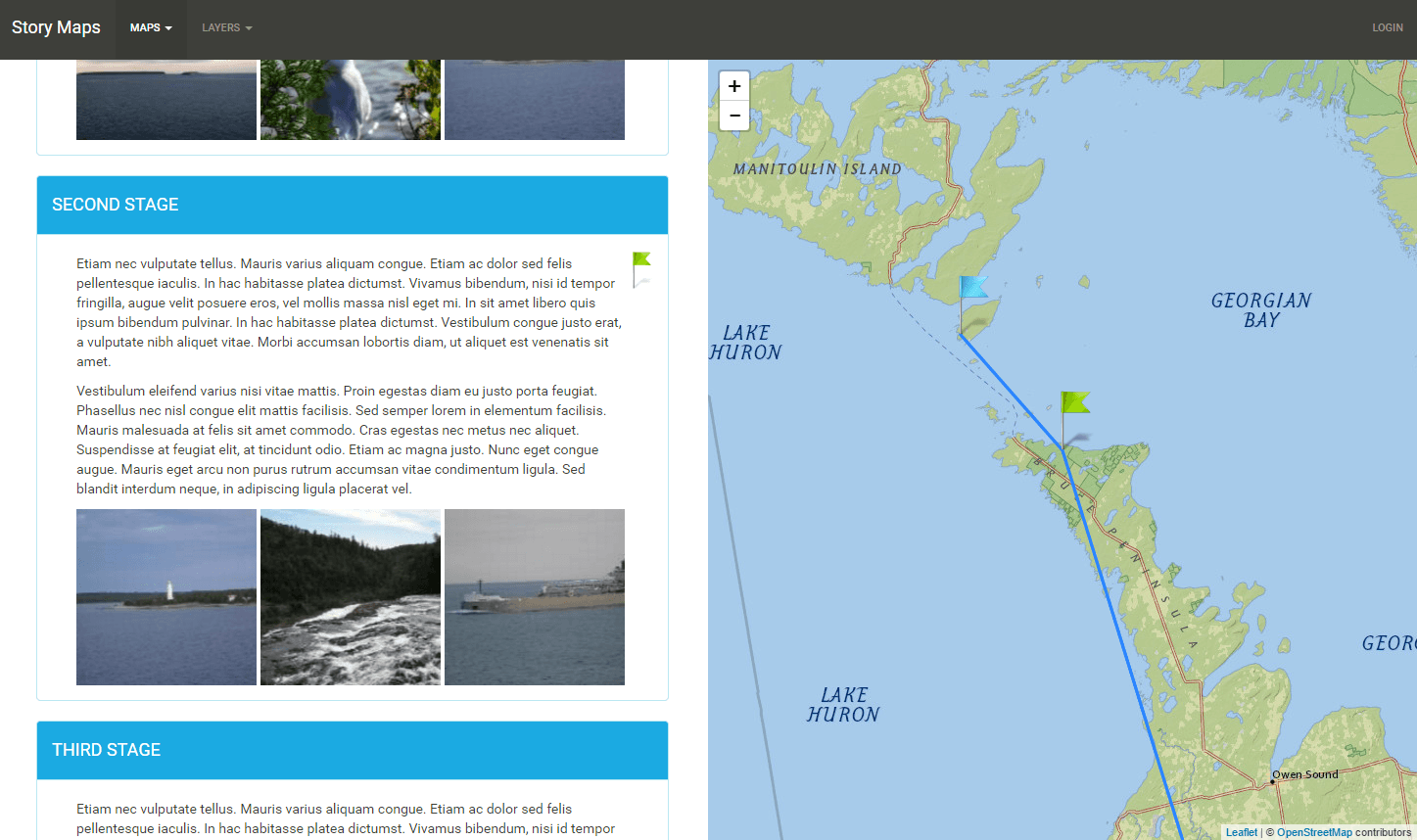 Show Us Your Grails Honorable Mention: Storymaps