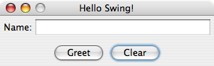 Hello Swing GUI