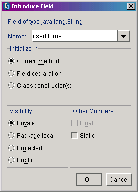 Introduce Field