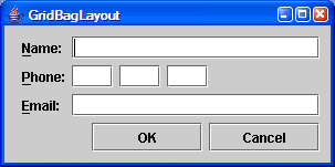 GridBagLayout