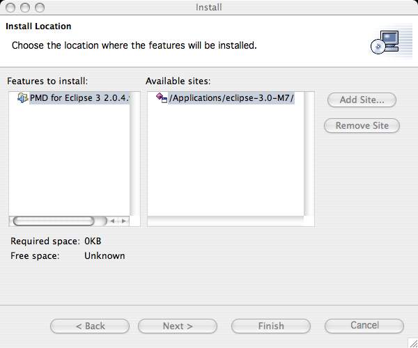 Install Location