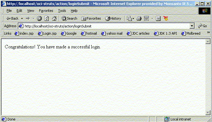 Figure 7: Successful Login