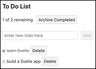 Todo App Example