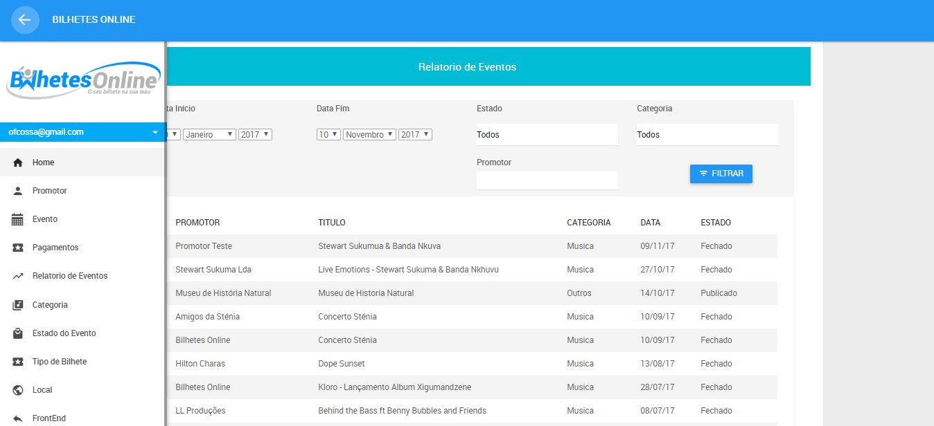 Show Us Your Grails Project: Bilhetes Online