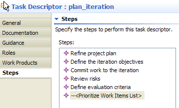 Descriptor Modification
