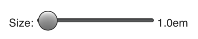 Figure 3: Styled Slider