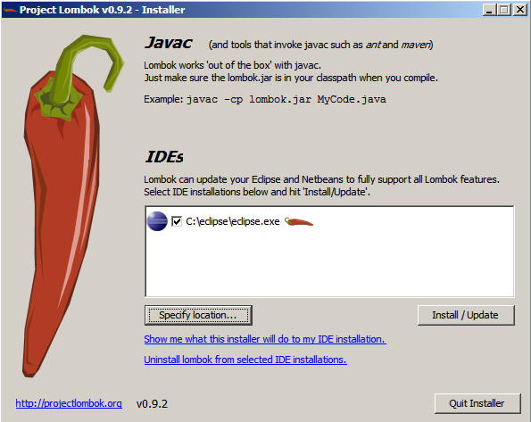 Lombok Installer