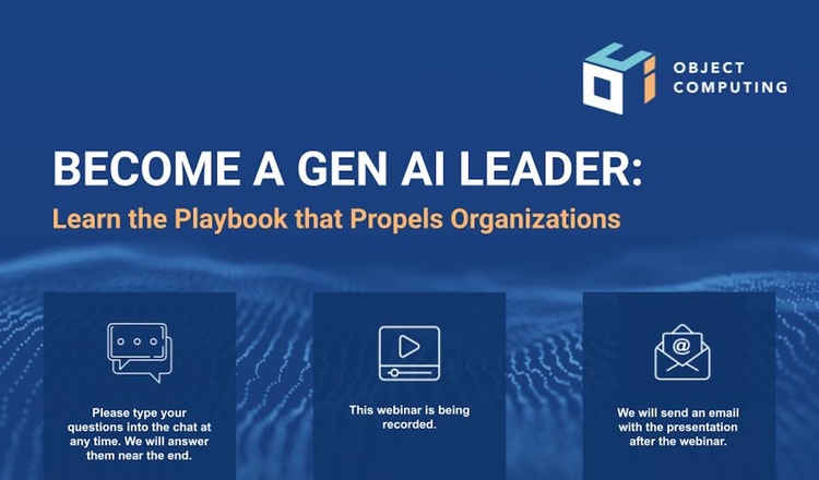 GenAI Playbook Webinar